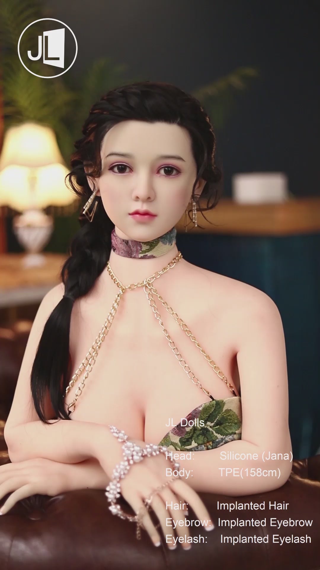 Kukulla seksi Jana (Jarliet 158cm D-Cup TPE+Silikoni)