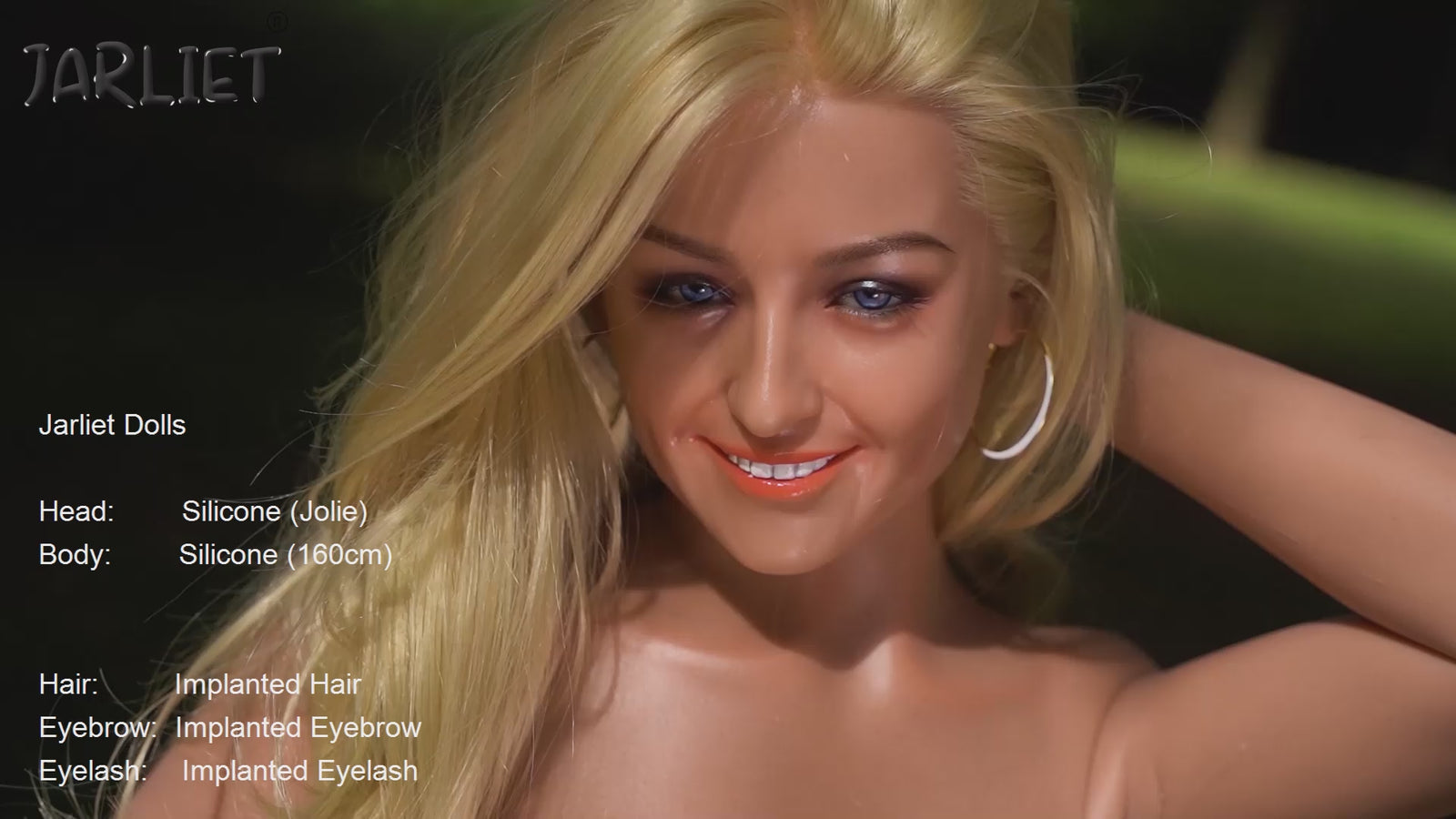 Jolie szexbaba (Jarliet 160 cm-es C-Cup szilikon)