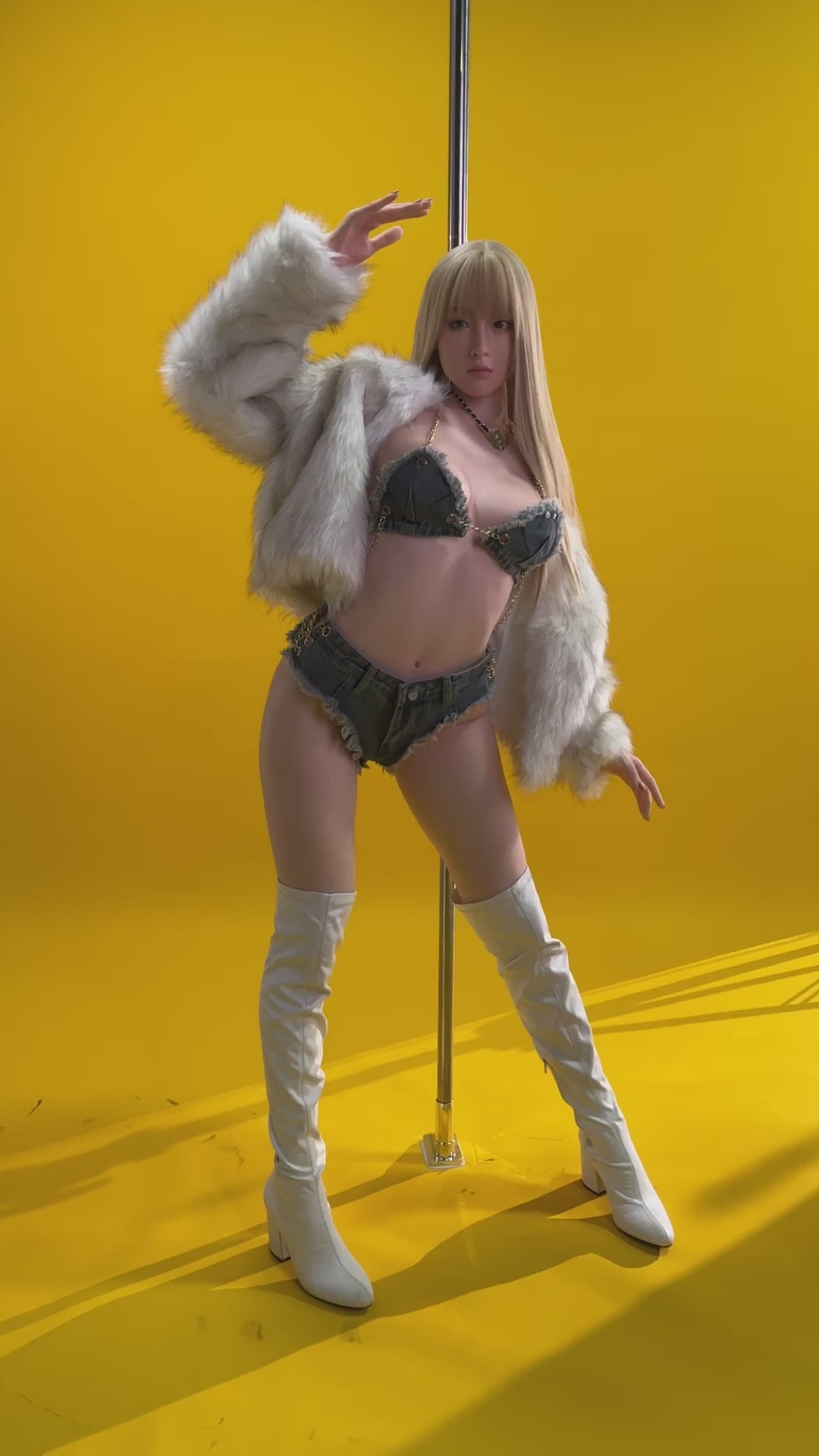 Boneca sexual Yvonne (Zelex Copo C 170cm GE07-1 Silicone)