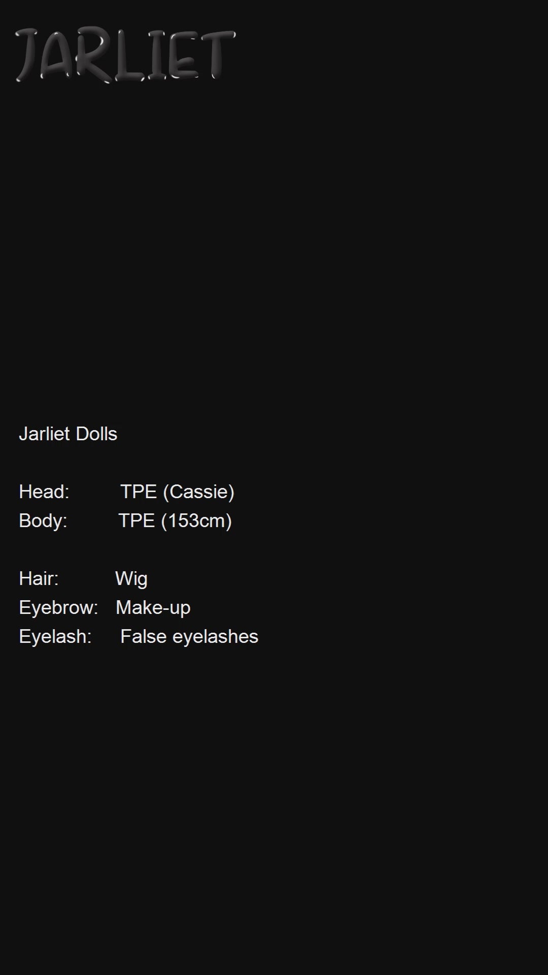 Секс лялька Кессі (Jarliet 153 см K-Cup TPE)