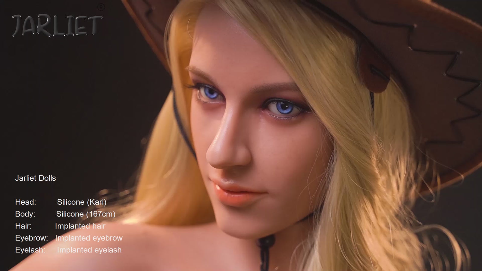 Boneca sexual Kari (Jarliet Silicone de copa B de 167 cm)