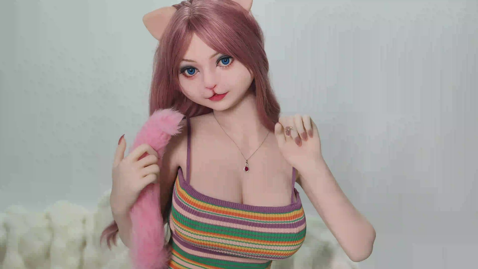 Kukulla Seksi Miriam (Kalaja e Kukullave 156cm E-Cup #A12 TPE+Silicone)