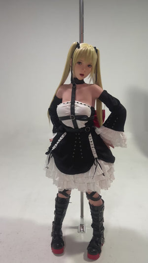 Marie Rose sexpuppe (AXB DULL 147 cm a-cup GD36-1 Silikon)