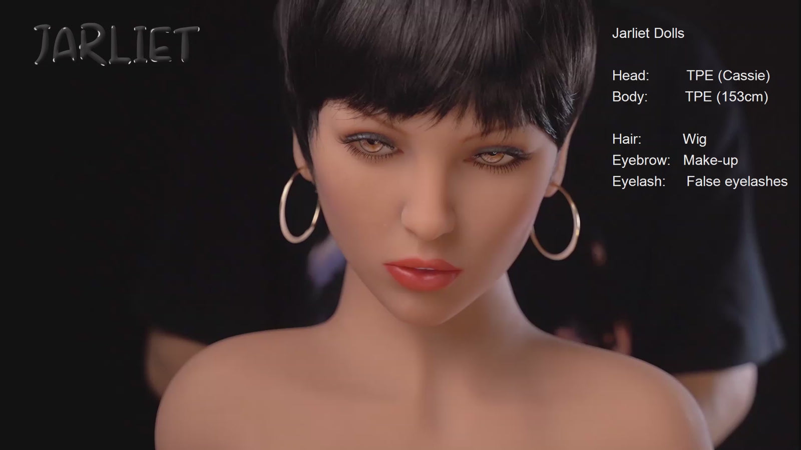 Секс лялька Кессі (Jarliet 153 см K-Cup TPE)