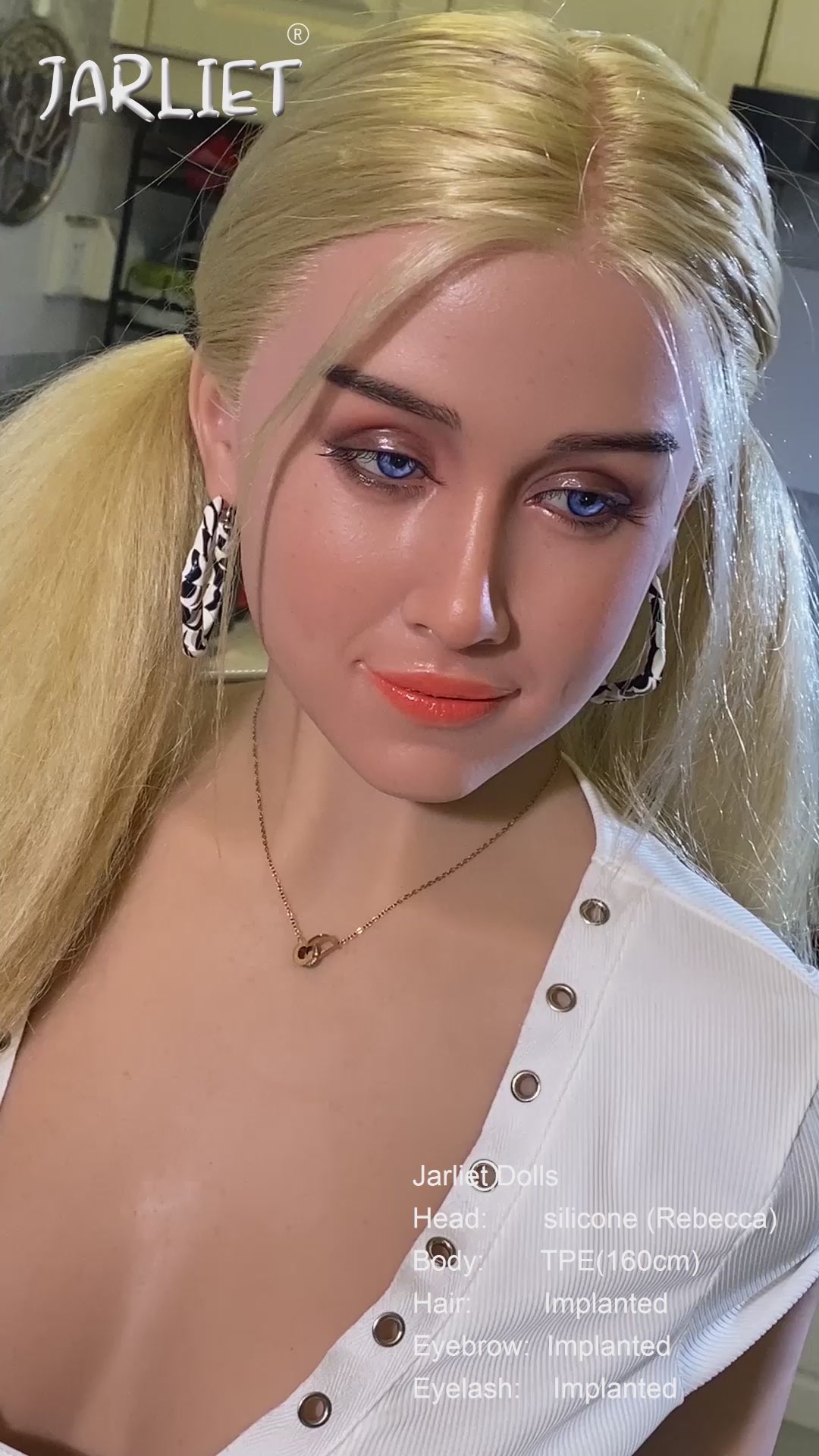 Ребека секс лутка (Jarliet 160 цм Д-Цуп ТПЕ + силикон)
