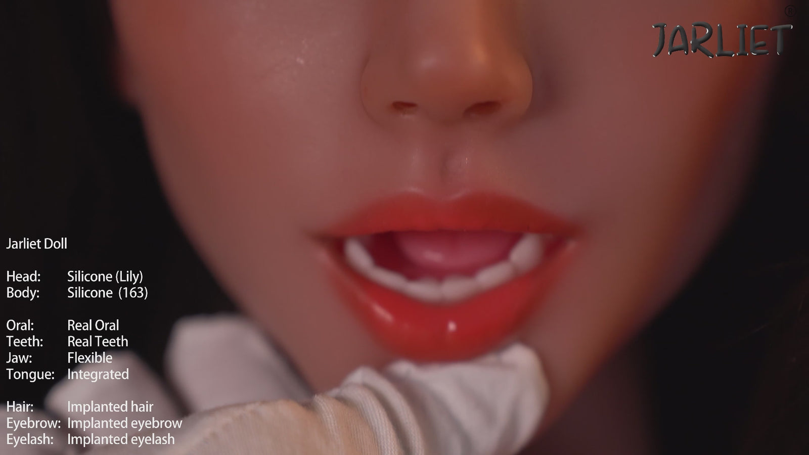 Lys poupée sexuelle (Jarliet 163 cm (coupe D en silicone)