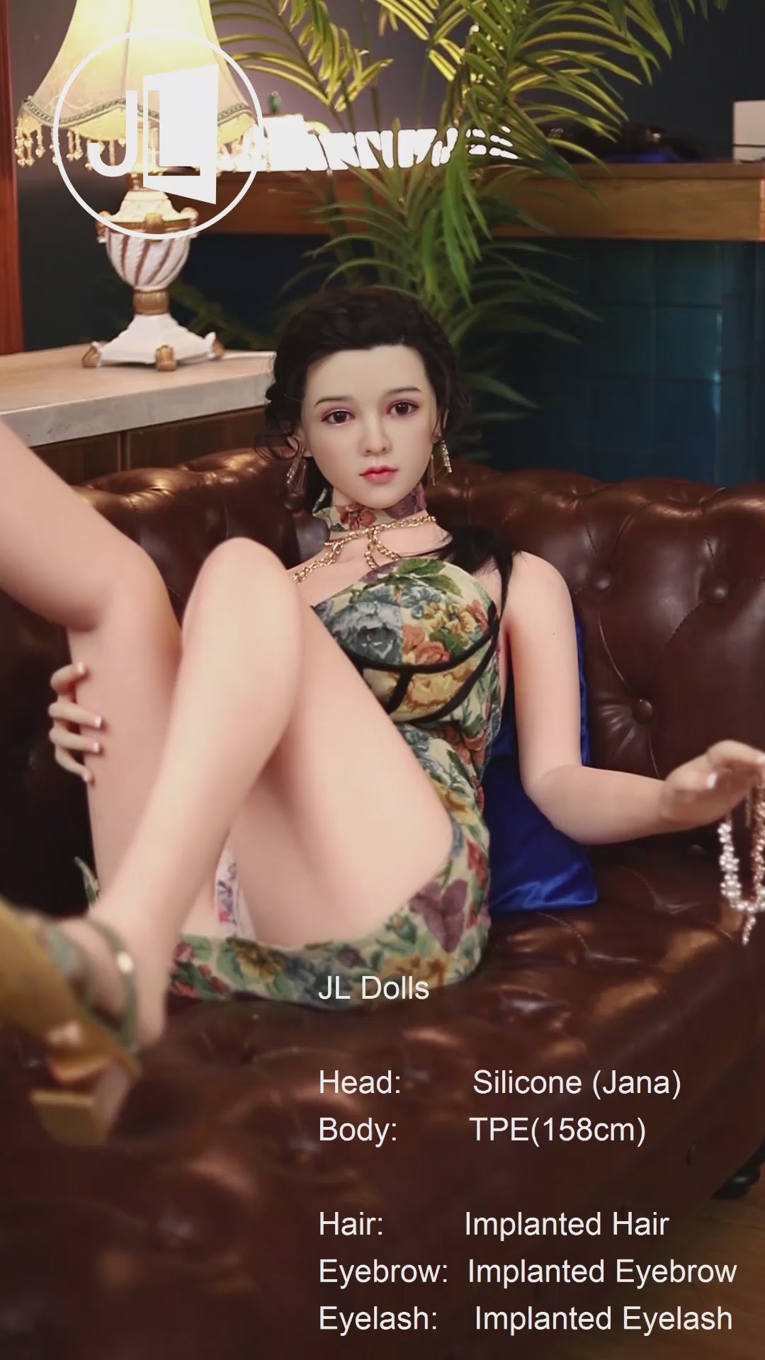 Kukulla seksi Jana (Jarliet 158cm D-Cup TPE+Silikoni)