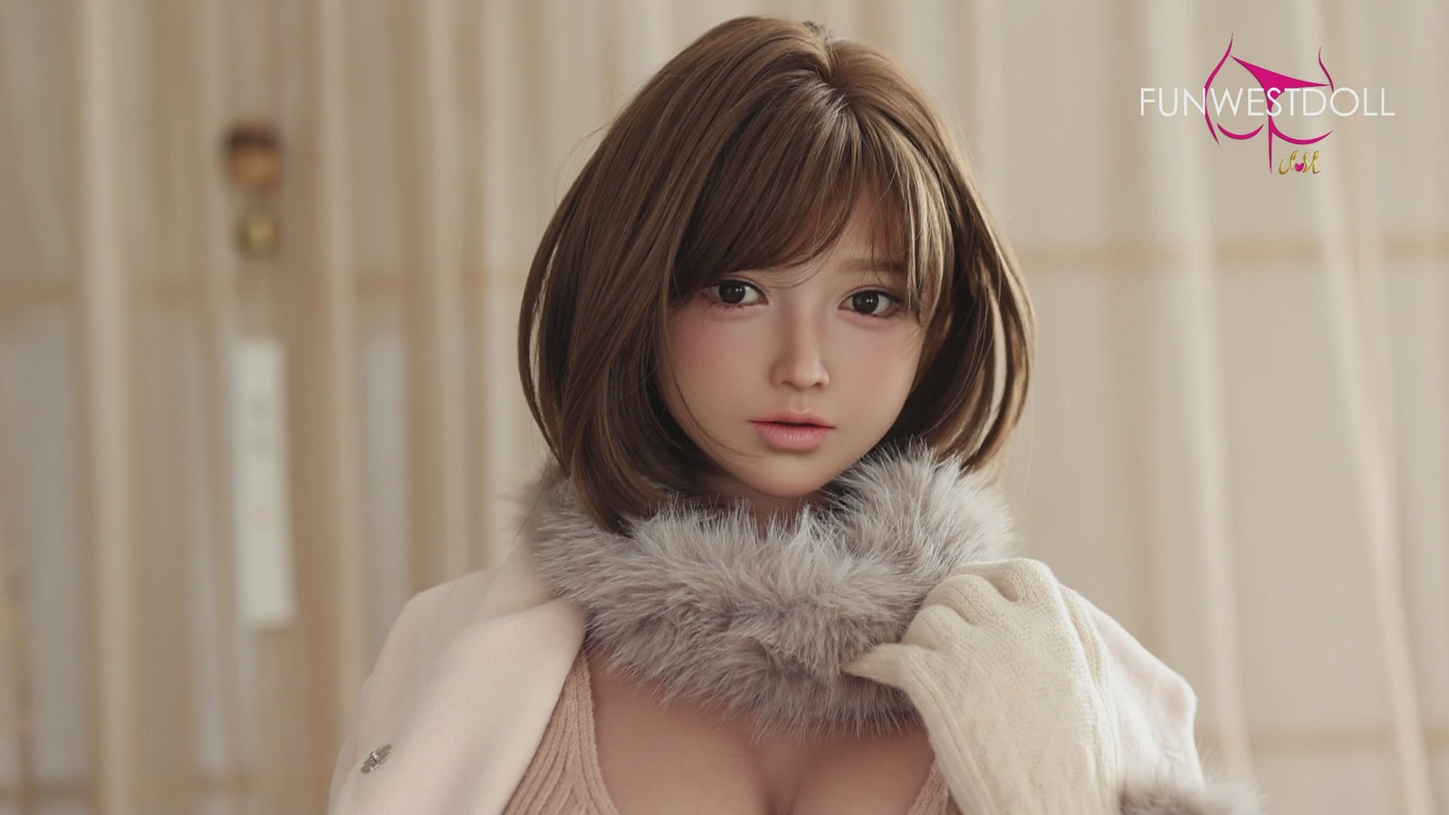 Papusa sexuala Amy (FunWest Doll 157 cm G-Cup #041SJ RST silicon)