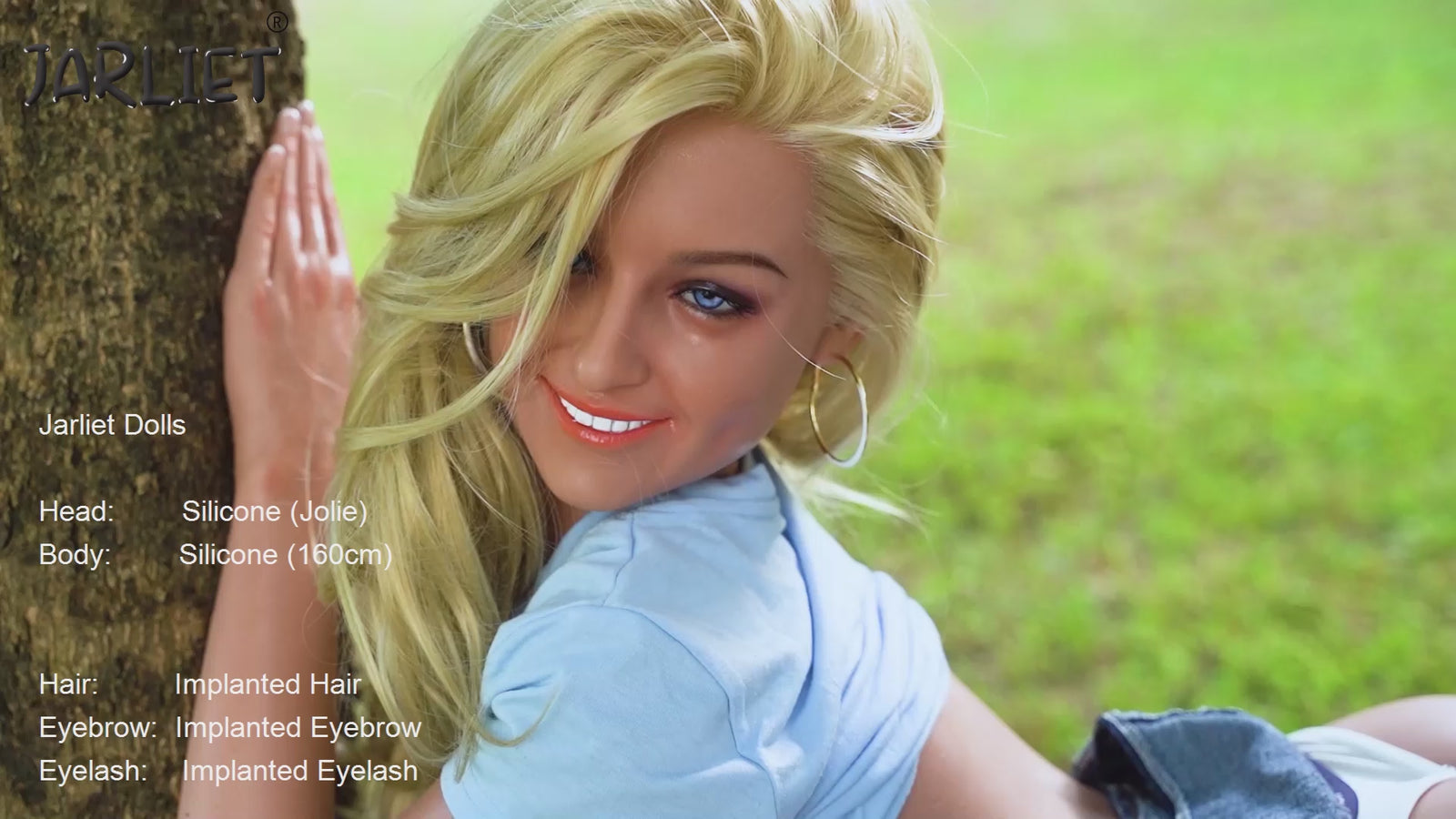 Jolie szexbaba (Jarliet 160 cm-es C-Cup szilikon)
