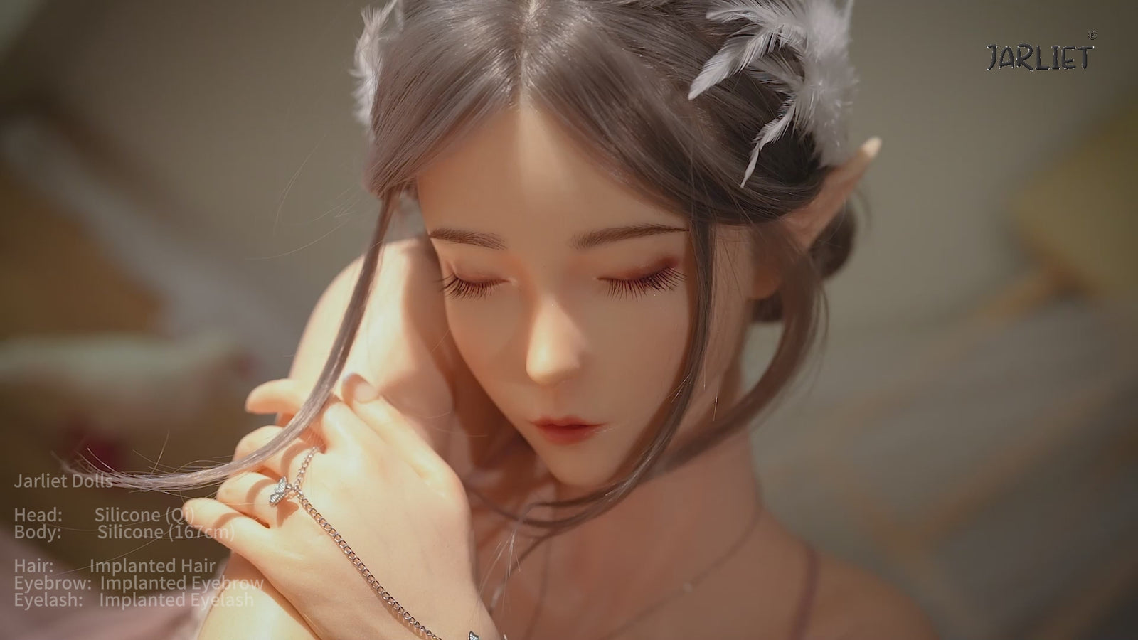 Qi Sex doll (Jarliet 167cm B-cup silicone)