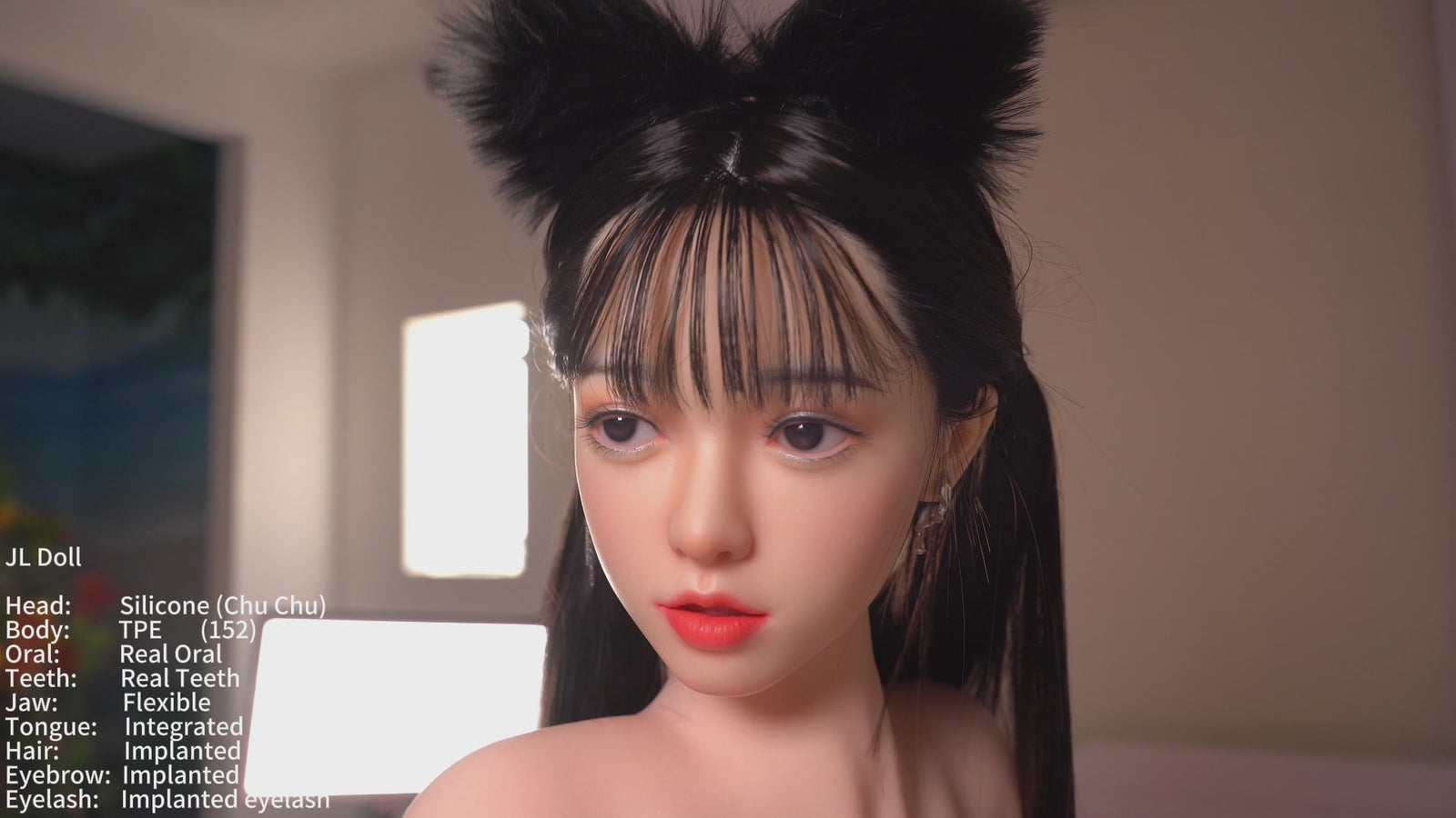 Chu Sex doll (Jarliet 152cm D-cup TPE+silicone)