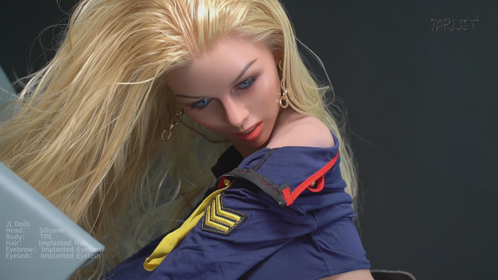 Бланцхе Сек Долл (Jarliet 148 цм Е-Цуп ТПЕ + силикон)