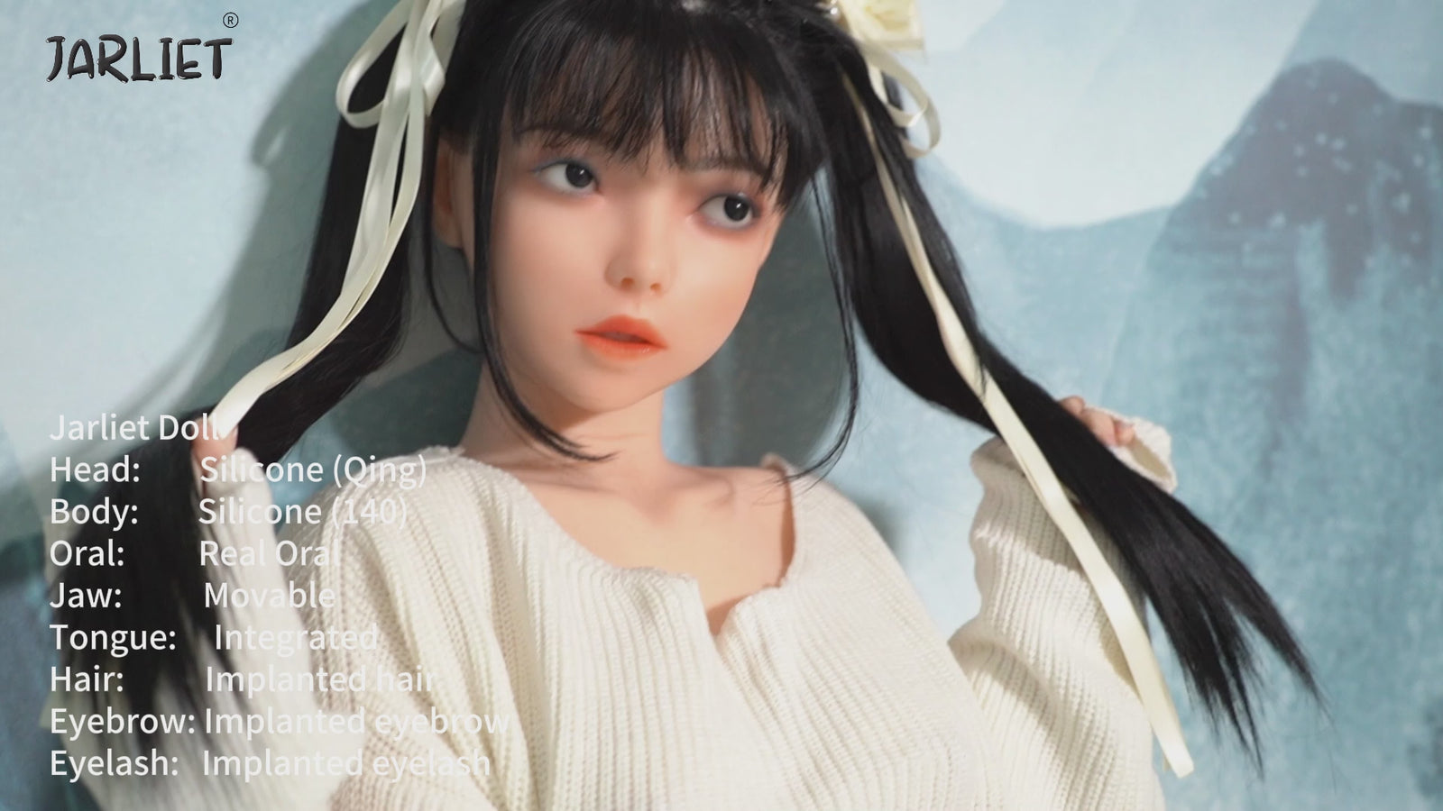 Qing Sex doll (Jarliet 140cm C-cup silicone)