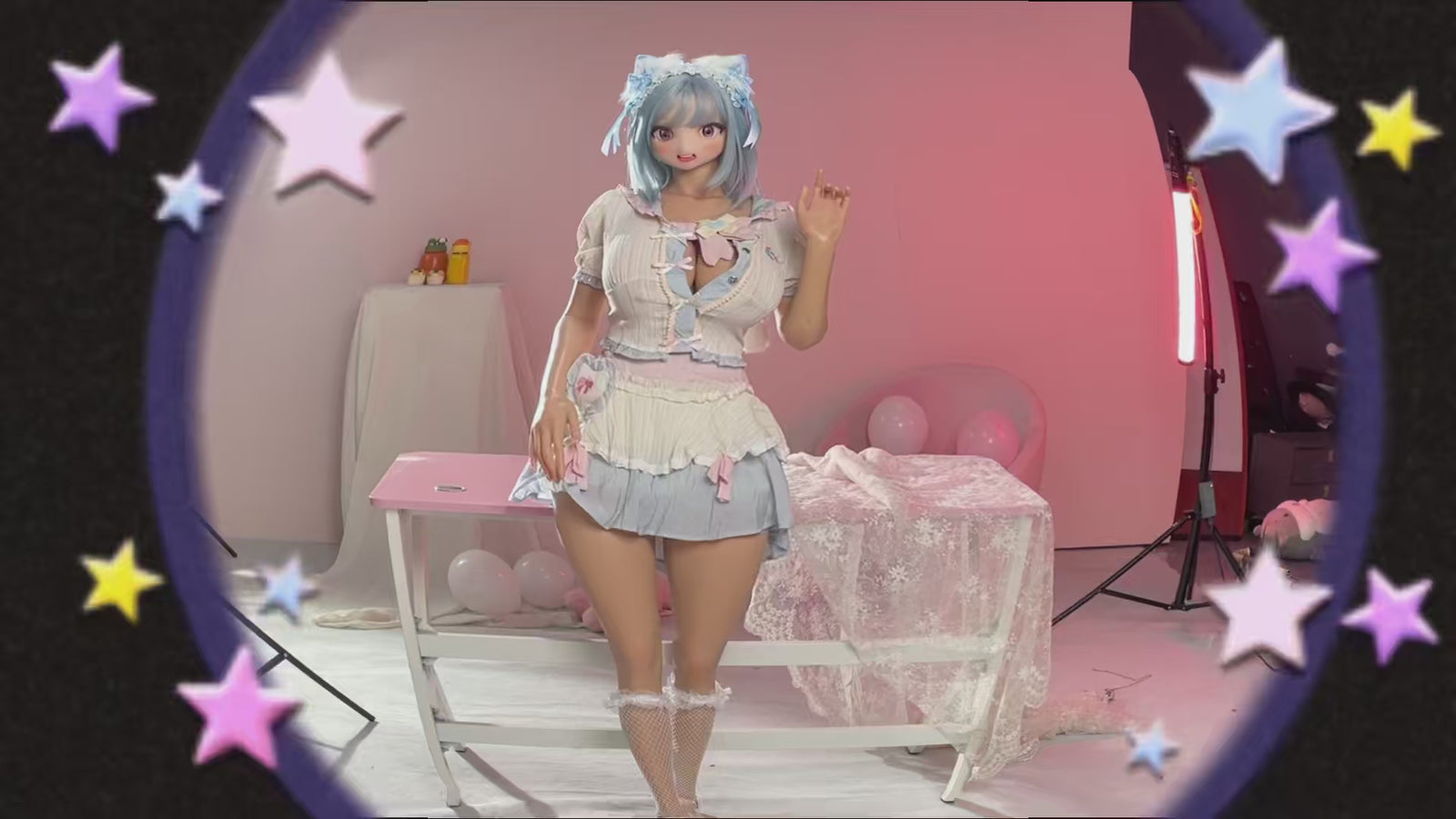 Akari papusa sexuala (YJL Doll 161 cm I-Cup silicon)