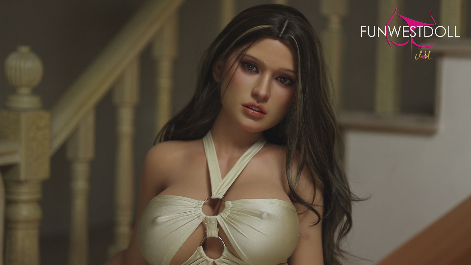 Kukulla seksi Juliette (Kukulla FunWest 160cm E-Cup #046S silikoni)