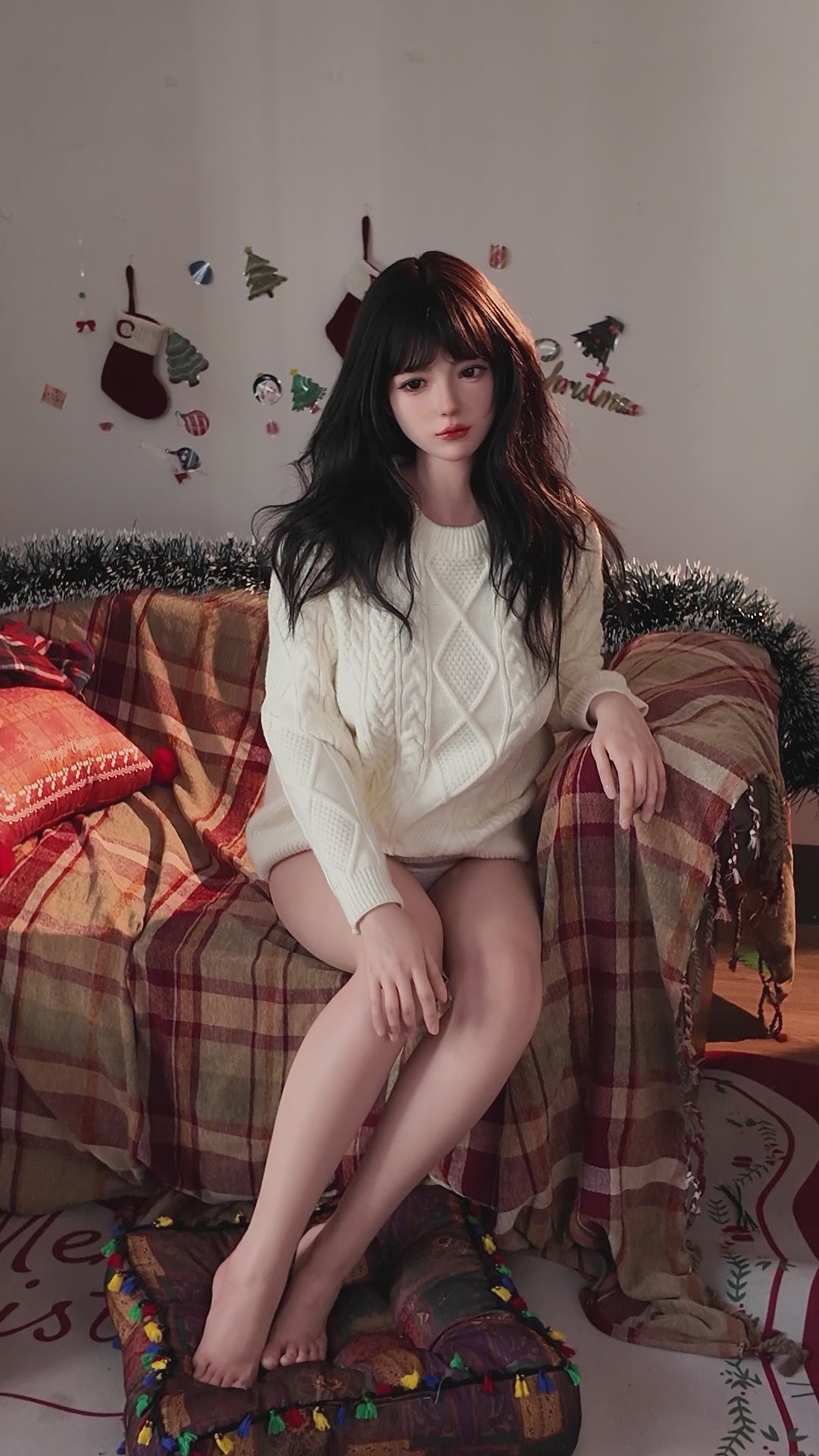 Сато Асука секс лутка (TOP CYDOLL Е-чаша од 162 цм ТПЕ + силикон)