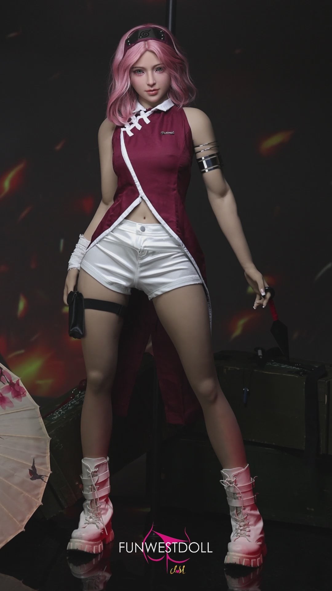 Sakura Alice Sex doll (FunWest Doll 159cm A-cup #038 TPE)