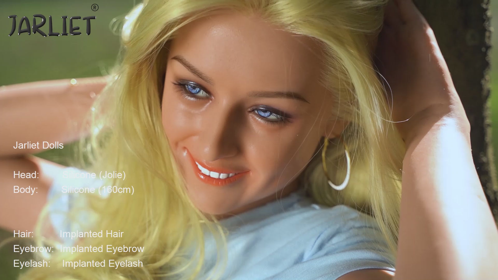 Jolie szexbaba (Jarliet 160 cm-es C-Cup szilikon)