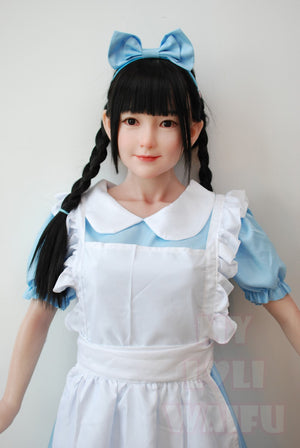 Boneca sexual limpa (My Loli Waifu Silicone de 138 cm B-Cup)