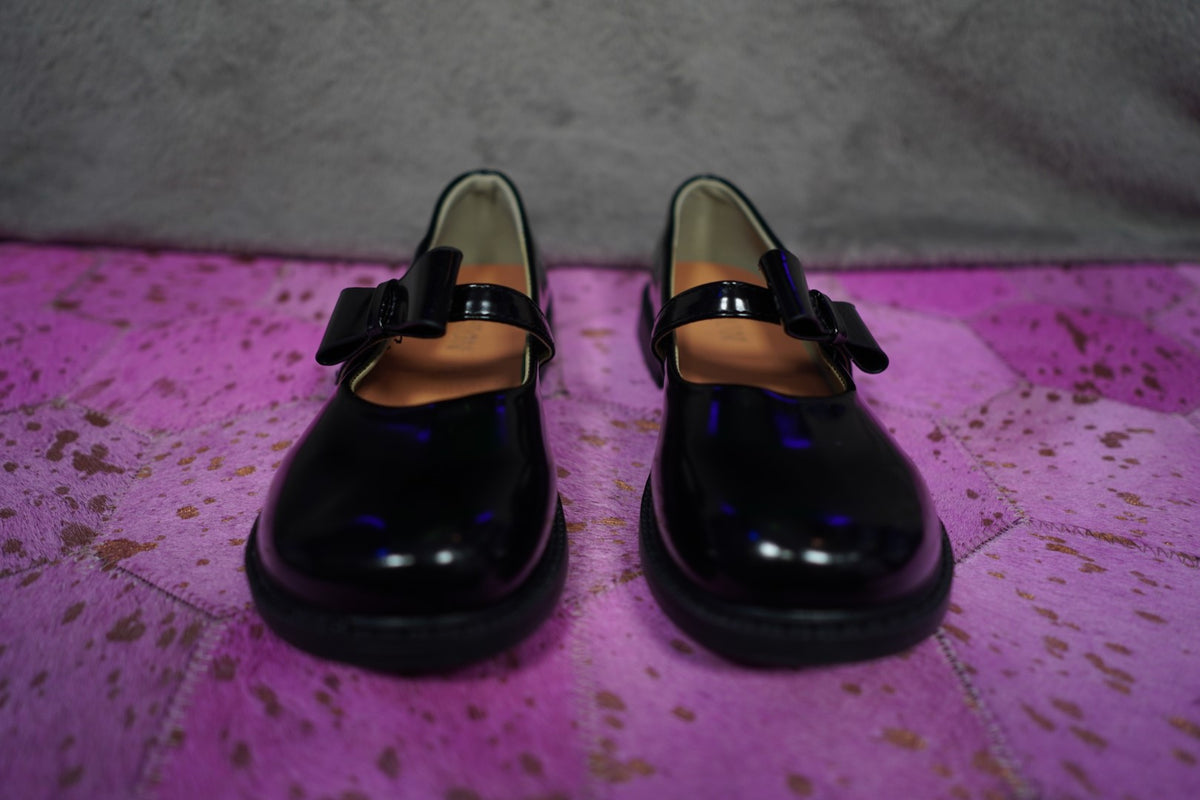 Shoes for sex doll (black, varnish)