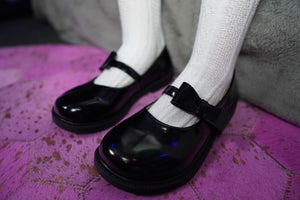 Shoes for sex doll (black, varnish)