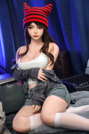 Boneca sexual kang li (YJL Doll 140cm B-Cup #883 TPE+Silicone)