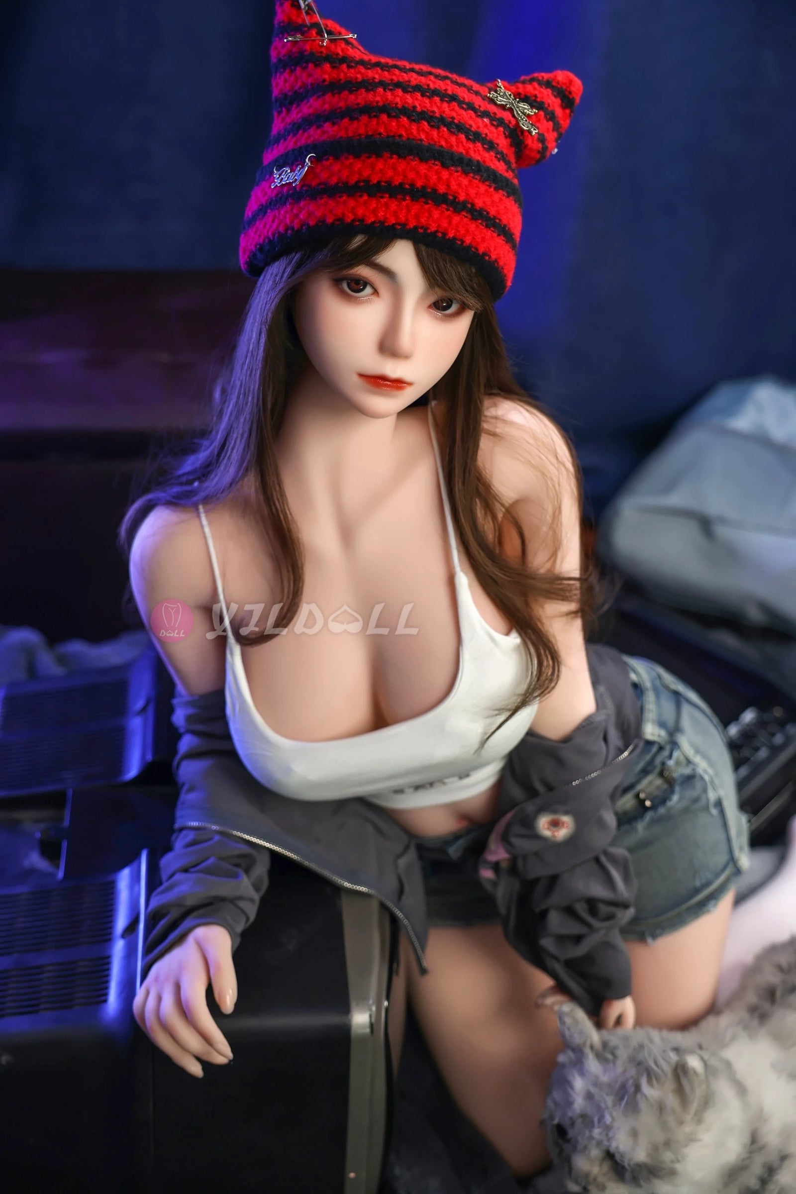 Kang Li poupée sexuelle (YJL Doll Bonnet B 140 cm #883 TPE+Silicone)