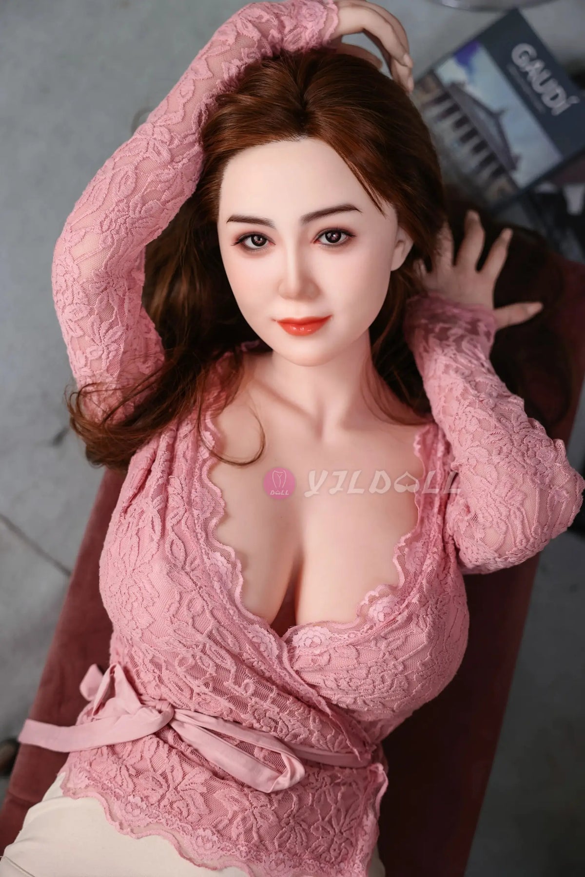 Zhang Fang szexbaba (YJL Doll 158 cm-es G-Cup #874 TPE+szilikon)