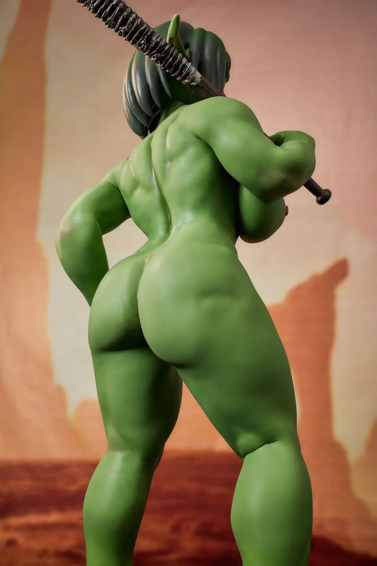Barza Orc Sexdocka (Climax Doll Ultra 120cm J-kupa Silikon)