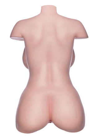 Rebecca torso Sex Doll (Irontech Doll 95cm f-cup silicone)
