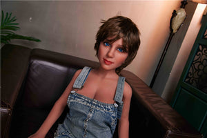 Sally Mini Sex Doll (Irontech Doll 115cm E-Cup #88 TPE)