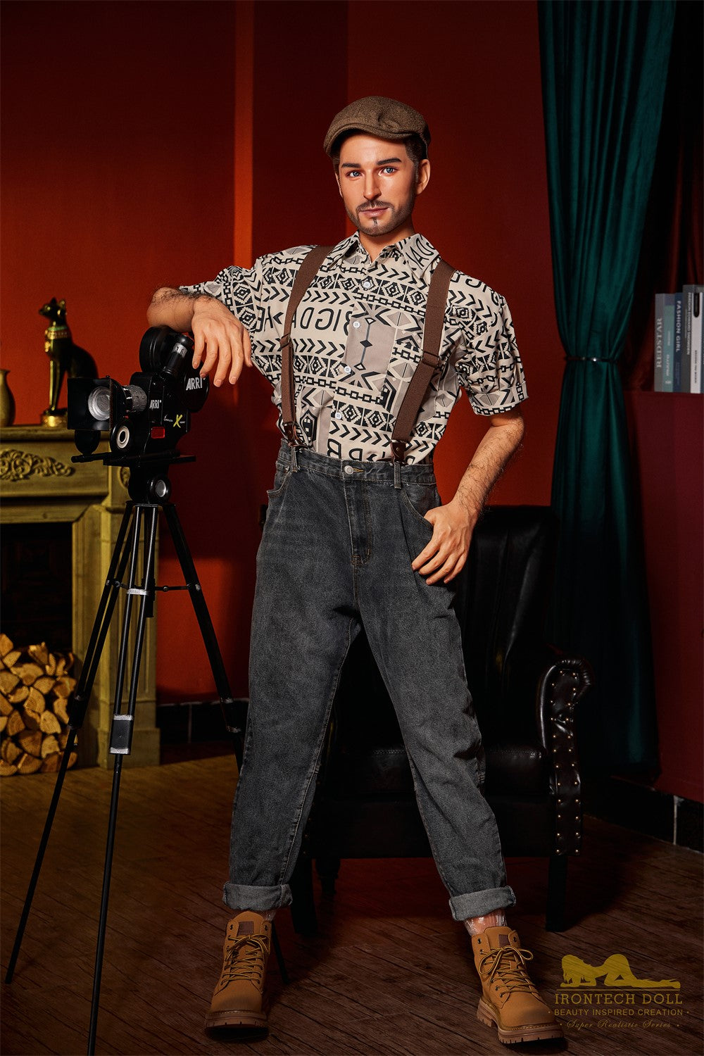 Păpușă de sex masculin Antonio (Irontech Doll 170 cm M3 silicon)