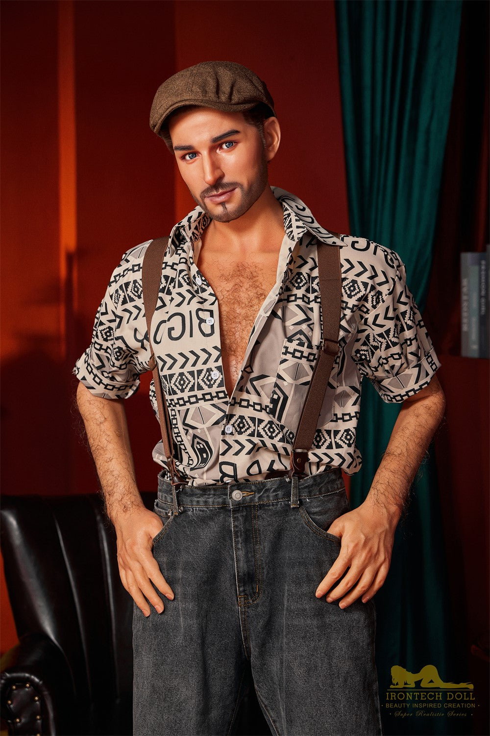 Păpușă de sex masculin Antonio (Irontech Doll 170 cm M3 silicon)