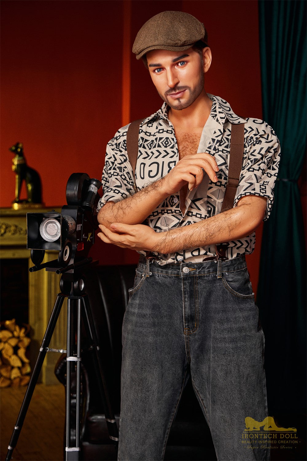Păpușă de sex masculin Antonio (Irontech Doll 170 cm M3 silicon)
