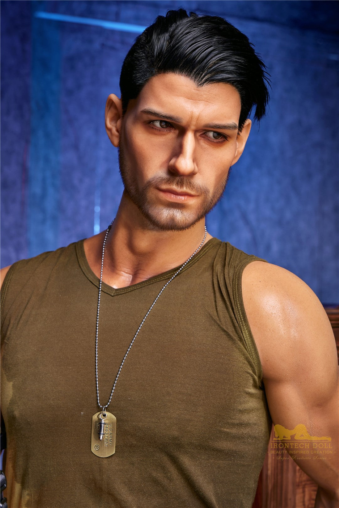 Мъжката секс кукла на Томас (Irontech Doll 176см M5 силикон)