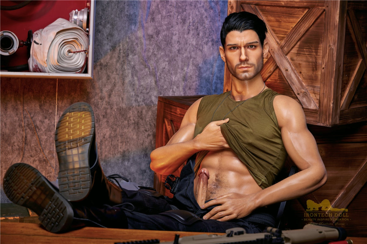 Мъжката секс кукла на Томас (Irontech Doll 176см M5 силикон)