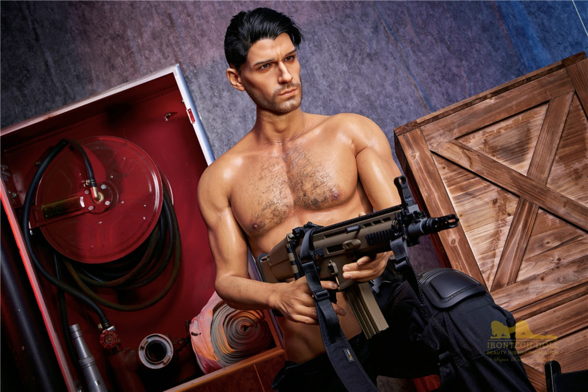 Мъжката секс кукла на Томас (Irontech Doll 176см M5 силикон)