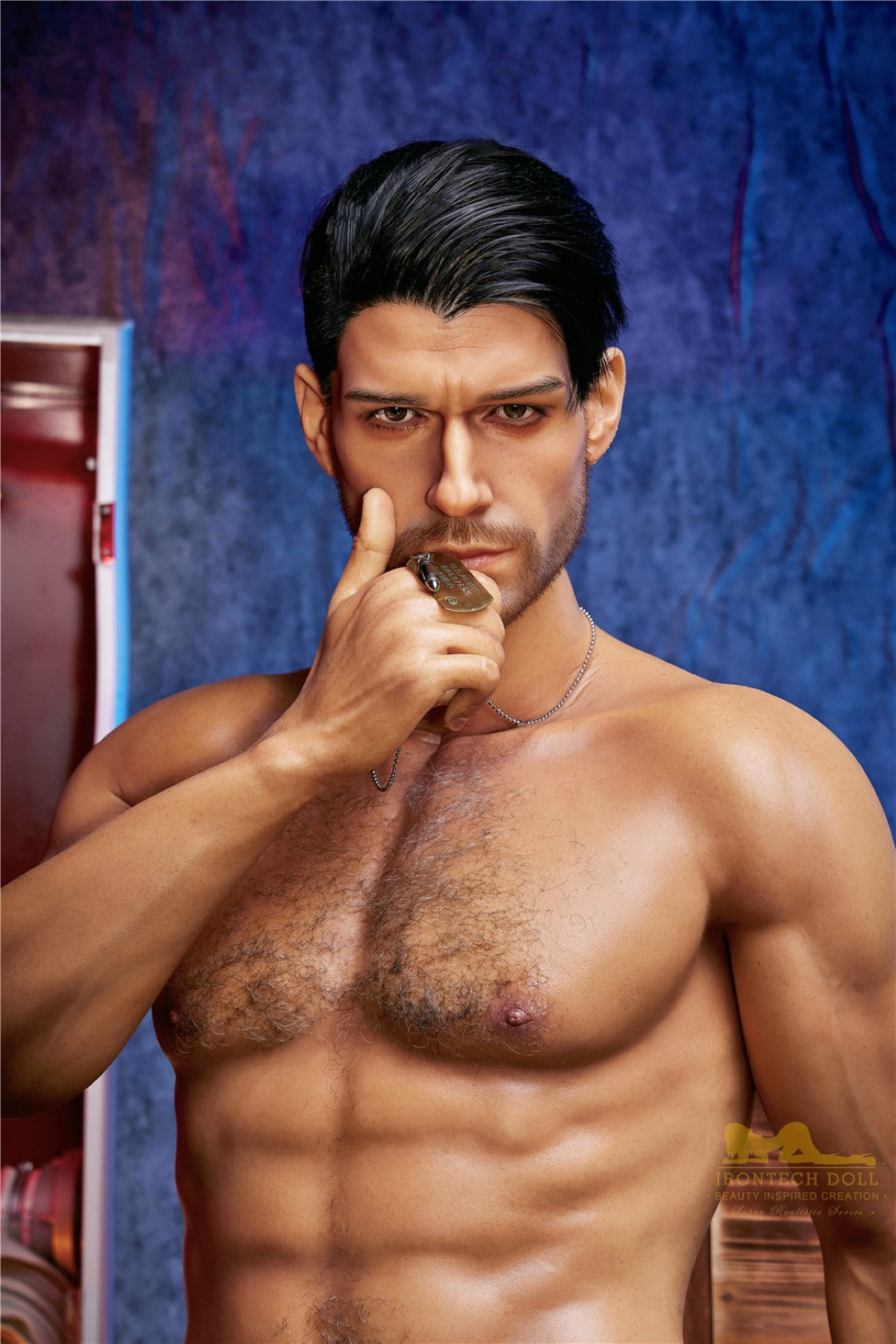 Мъжката секс кукла на Томас (Irontech Doll 176см M5 силикон)