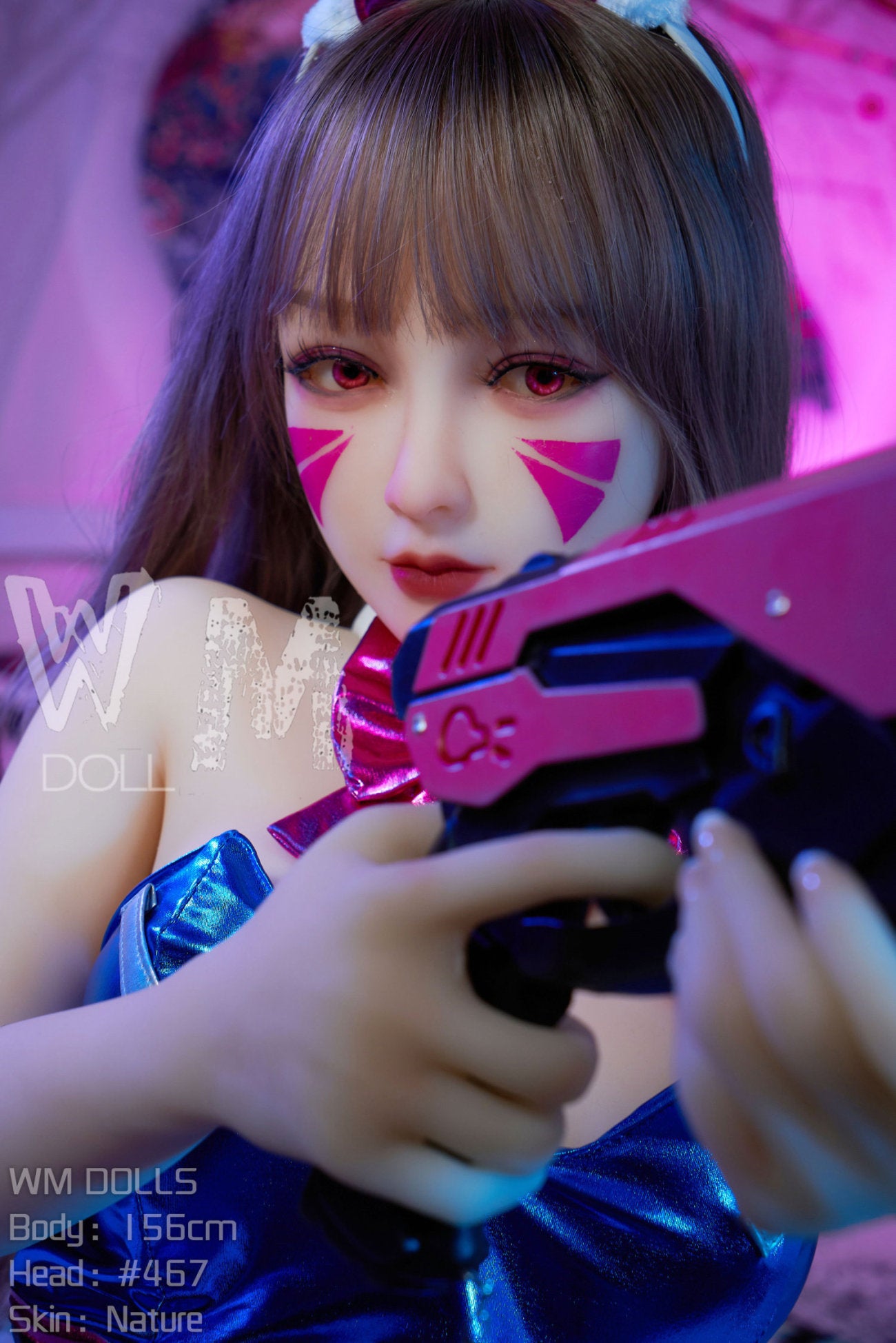 D.Va Sex Doll (WM-Doll 156cm C-Cup #467 TPE)