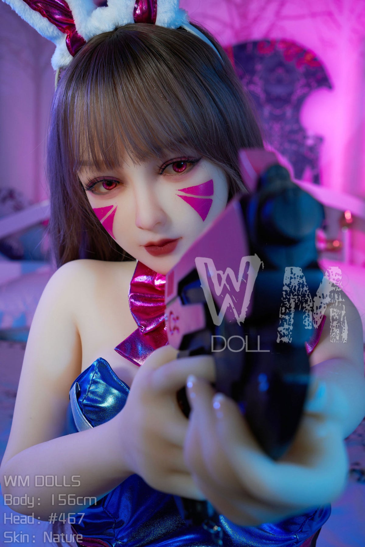 D.Va Sex Doll (WM-Doll 156cm C-Cup #467 TPE)