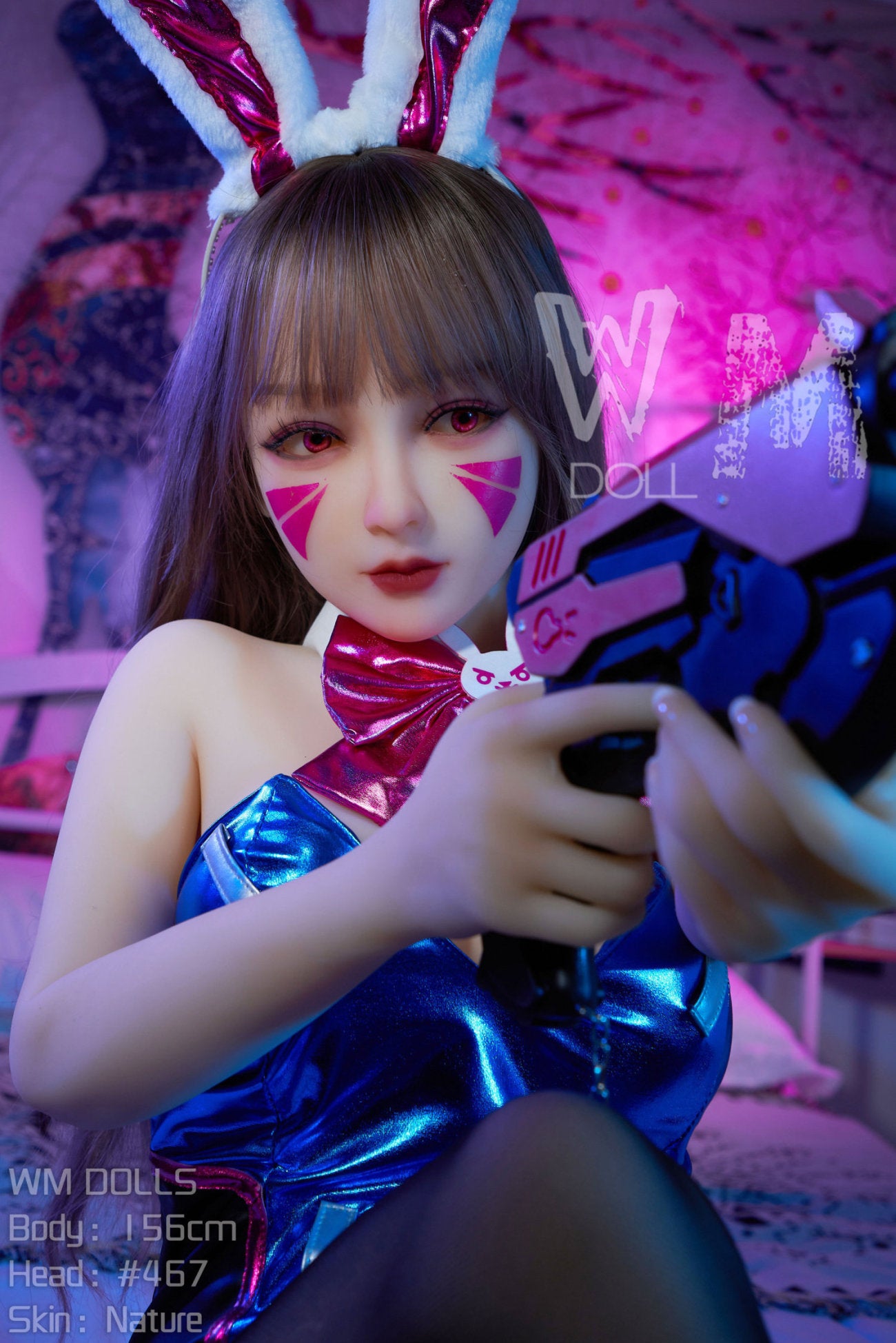 D.Va Sex Doll (WM-Doll 156cm C-Cup #467 TPE)