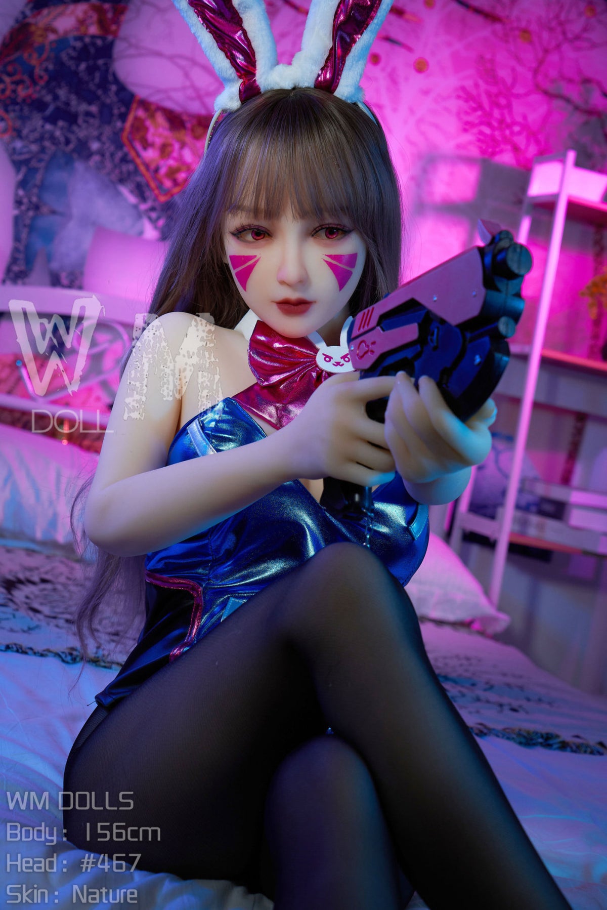 D.Va Sex Doll (WM-Doll 156cm C-Cup #467 TPE)