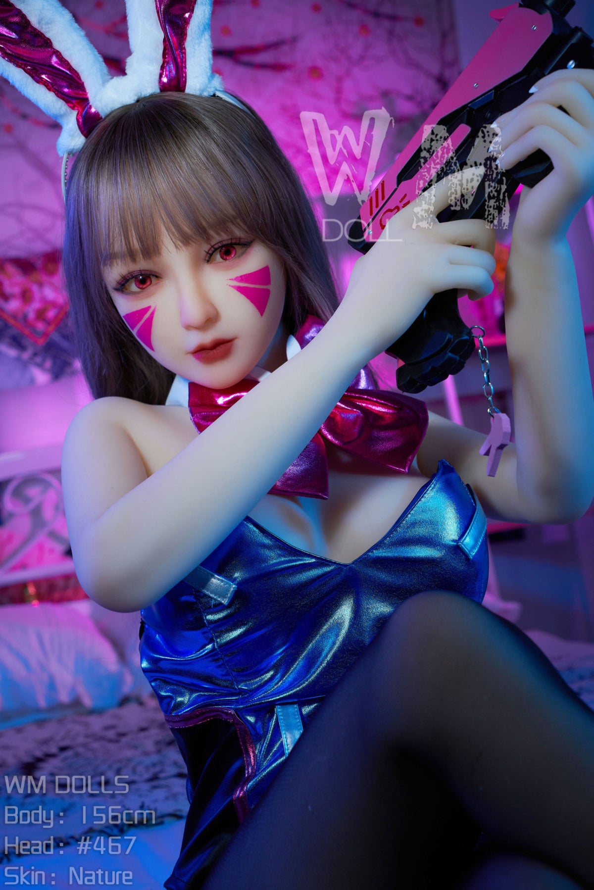 D.Va Sex Doll (WM-Doll 156cm C-Cup #467 TPE)