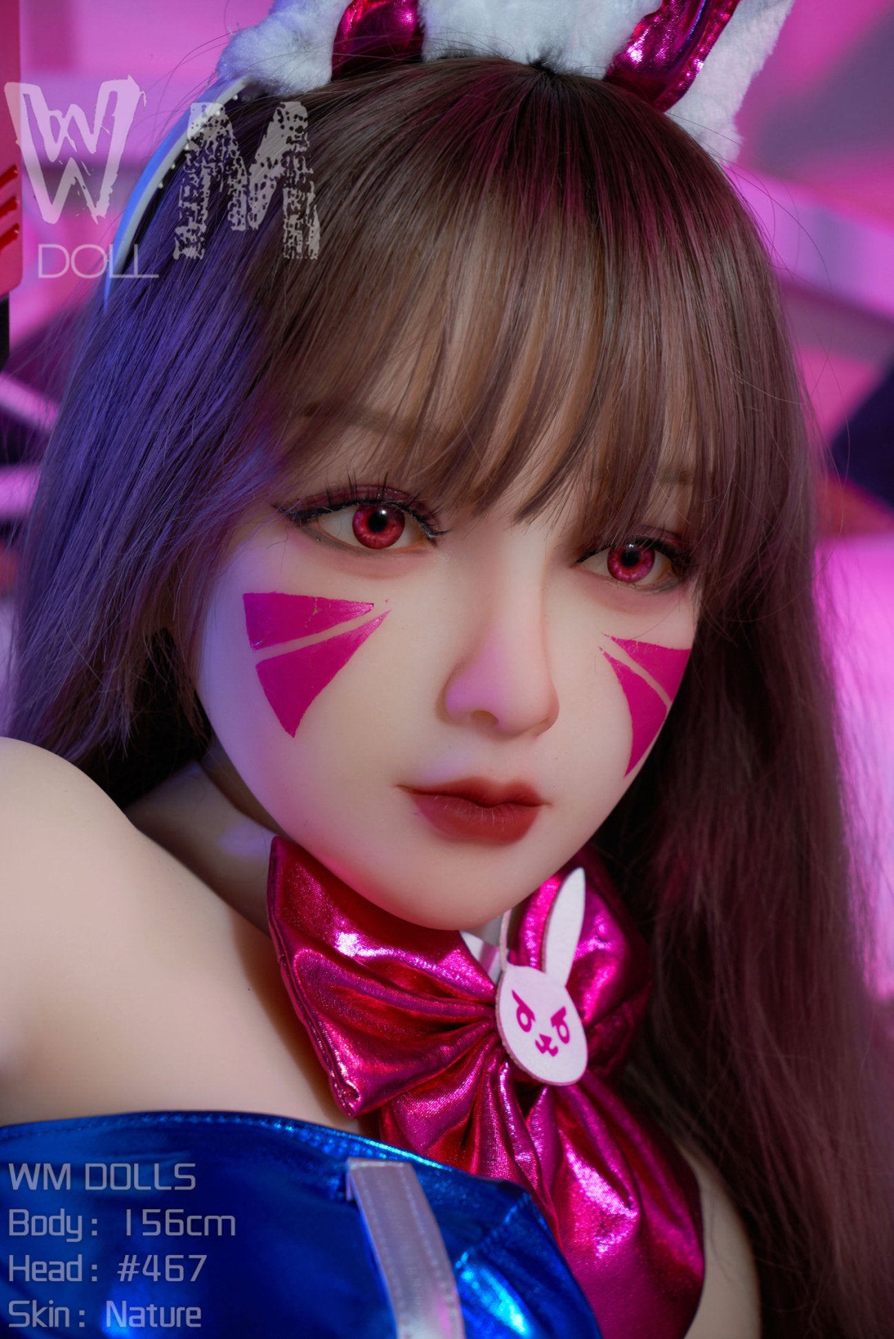 D.Va Sex Doll (WM-Doll 156cm C-Cup #467 TPE)