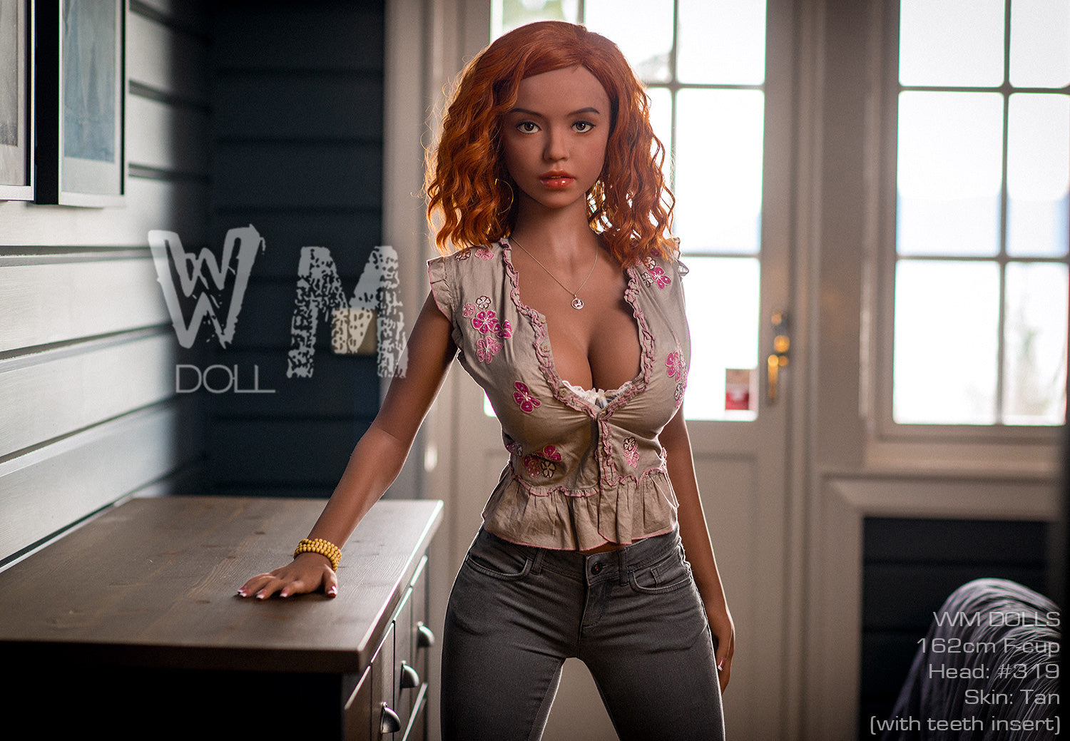 Boneca sexual linny (WM-Doll 162cm F-Cup #319 TPE)