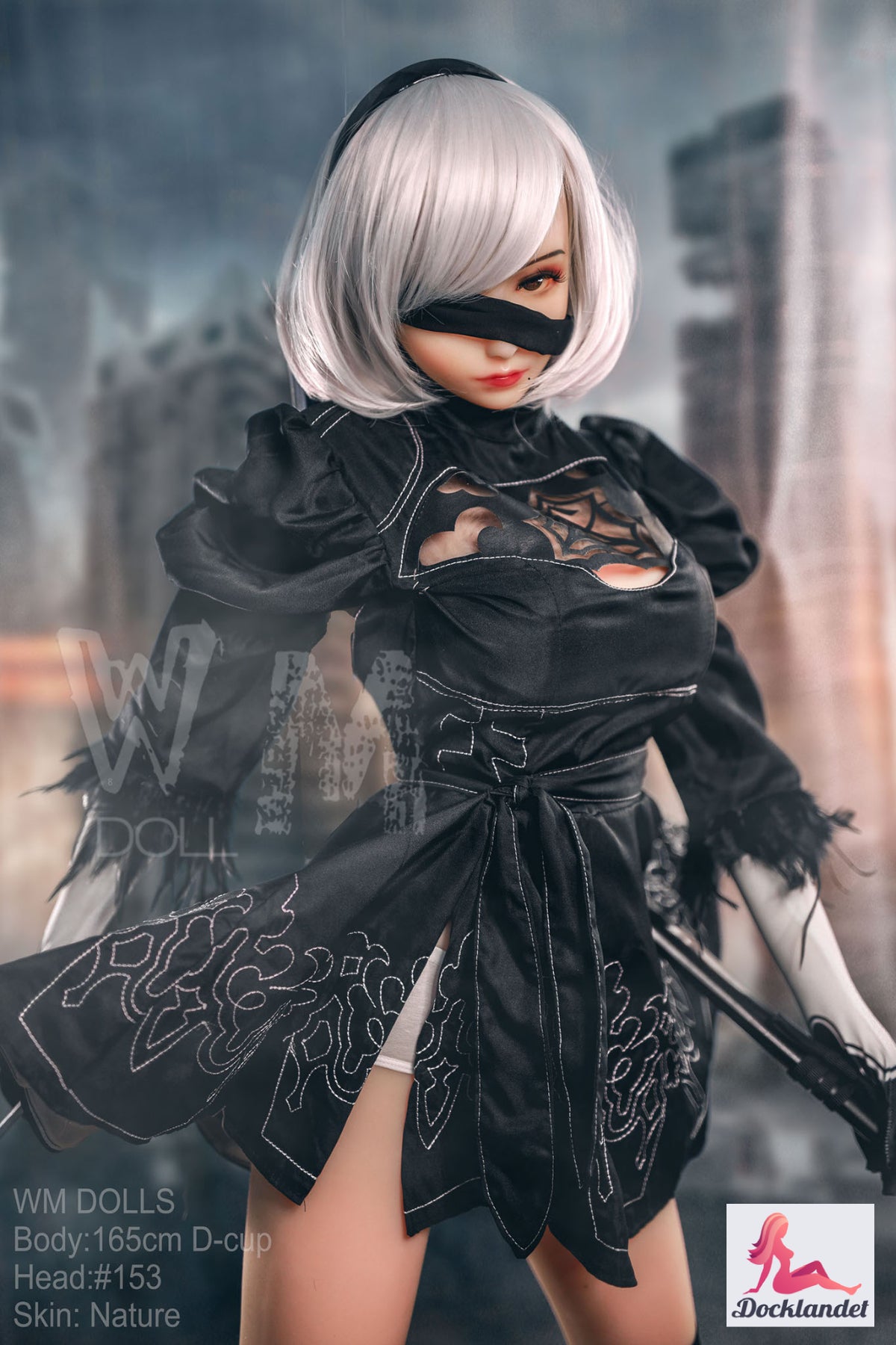 Kukull seksi yorha 2b (WM-Doll 165cm D-Kupa #153 TPE)