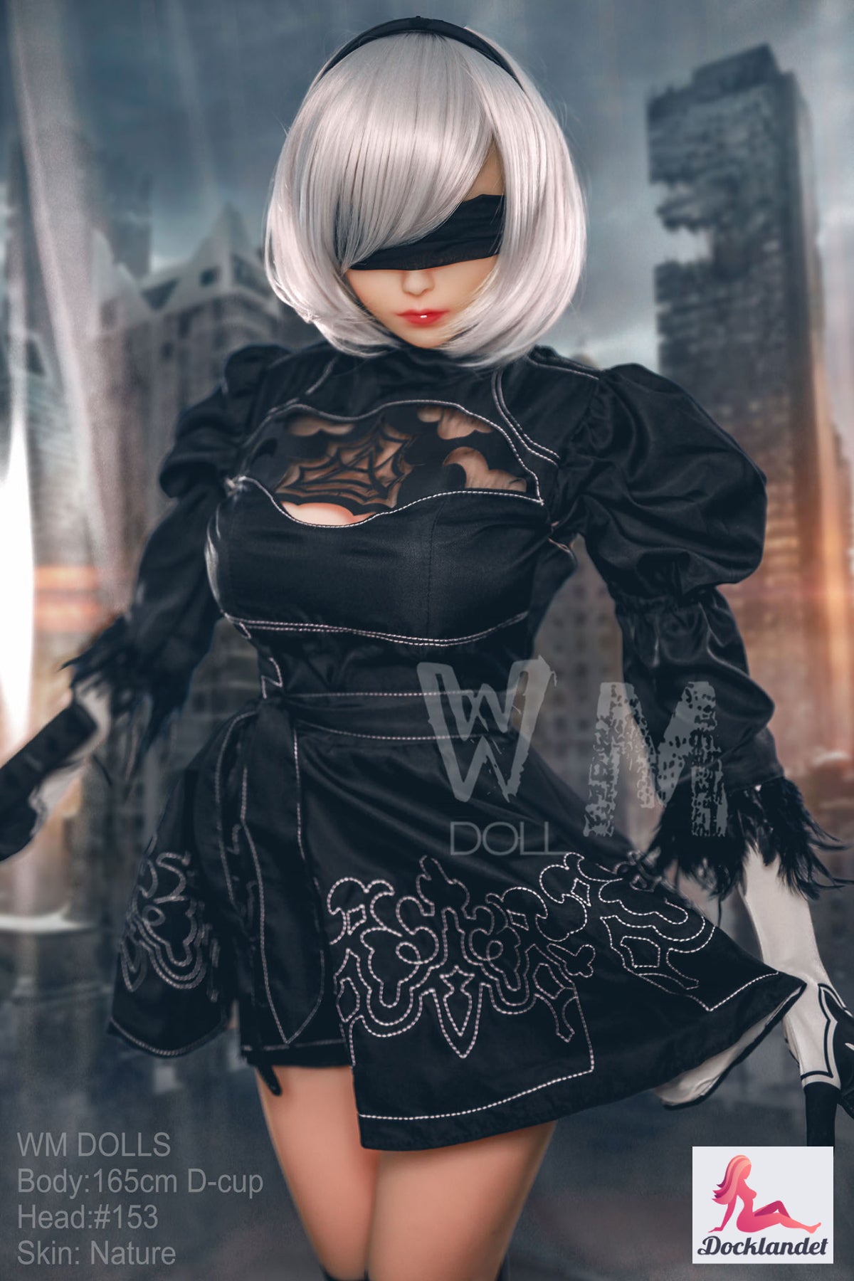 Kukull seksi yorha 2b (WM-Doll 165cm D-Kupa #153 TPE)