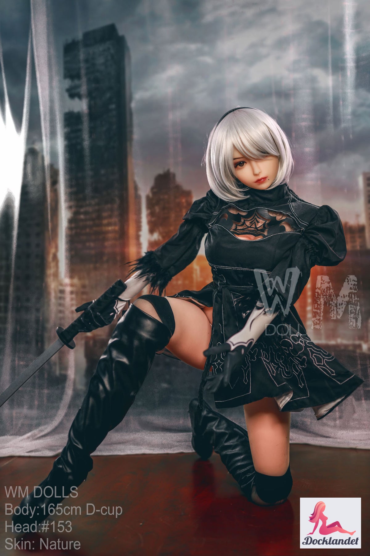 Kukull seksi yorha 2b (WM-Doll 165cm D-Kupa #153 TPE)