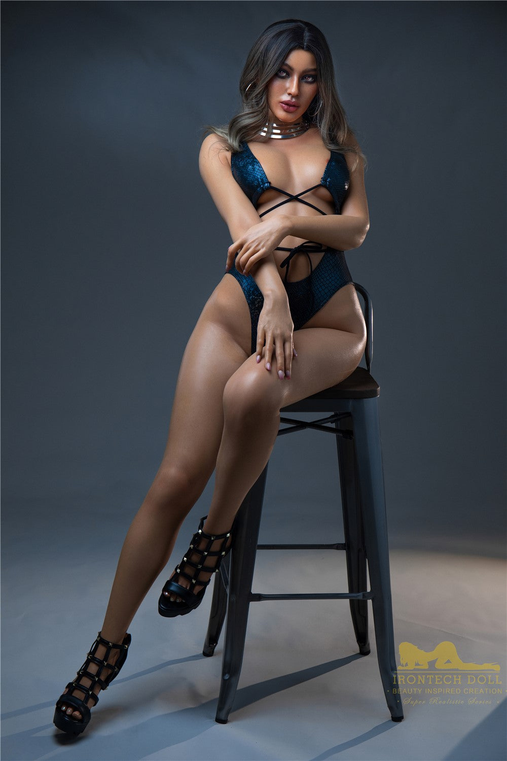 Malika poupée sexuelle (Irontech Doll 166 cm (B-Cup S28 Silicone)