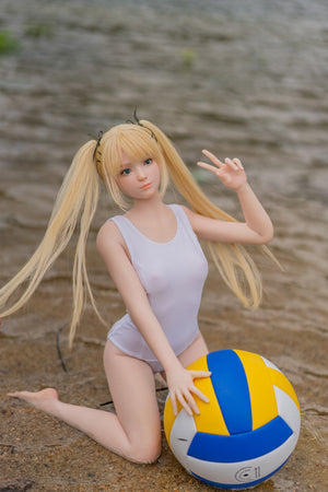 Marie rose mini poupée sexuelle (AXB Doll 85 cm B-tpup GF05-1 Silicone)